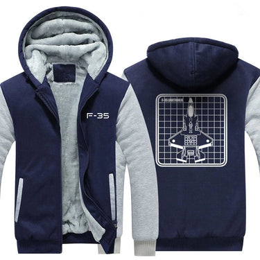 F-35 DESIGNED ZIPPER SWEATER THE AV8R